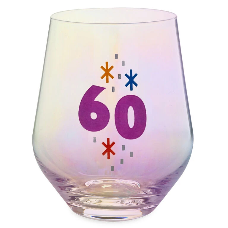 Hallmark 60 Stemless Wine Glass, 16 Oz. 1 Hallmark 60 Stemless Wine Glass, 16 Oz.