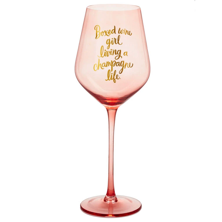 Hallmark Boxed Wine Girl Wine Glass, 19.27 Oz. 1 Hallmark Boxed Wine Girl Wine Glass, 19.27 Oz.