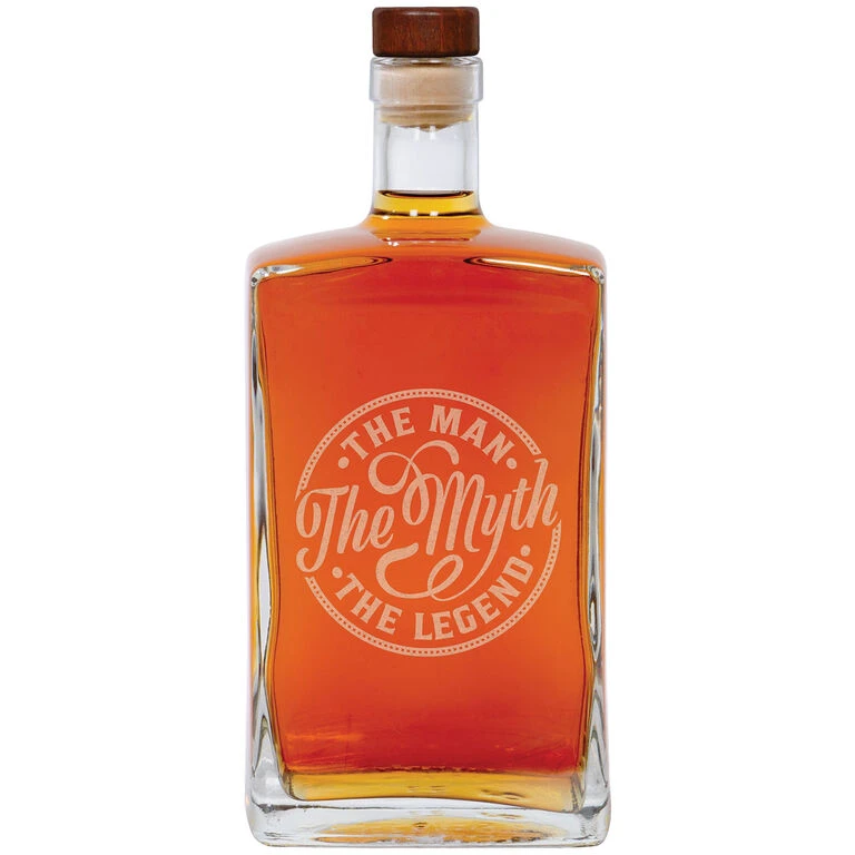 Carson Man Myth Legend Decanter, 25 Oz. 1 Carson Man Myth Legend Decanter, 25 Oz.
