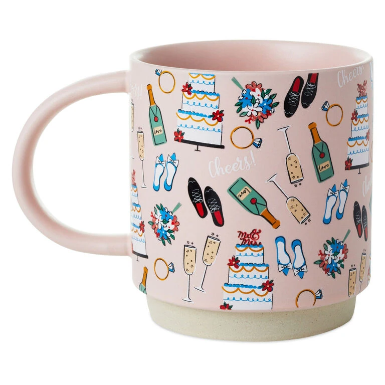Hallmark Cheers! Engagement Mug, 16 Oz. 2 Hallmark Cheers! Engagement Mug, 16 Oz. - Image 2
