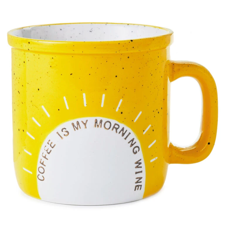 Hallmark Coffee Is My Morning Wine Mug, 15 Oz. 1 Hallmark Coffee Is My Morning Wine Mug, 15 Oz.