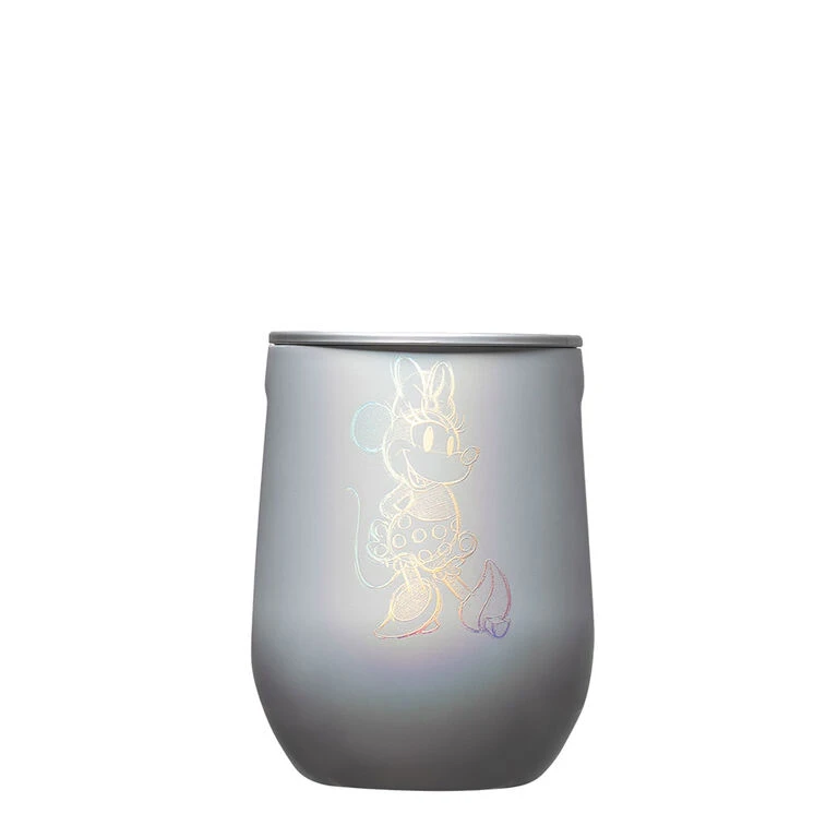Corkcicle Disney Heritage Minnie Mouse Sketch Stemless Cup, 12 Oz.