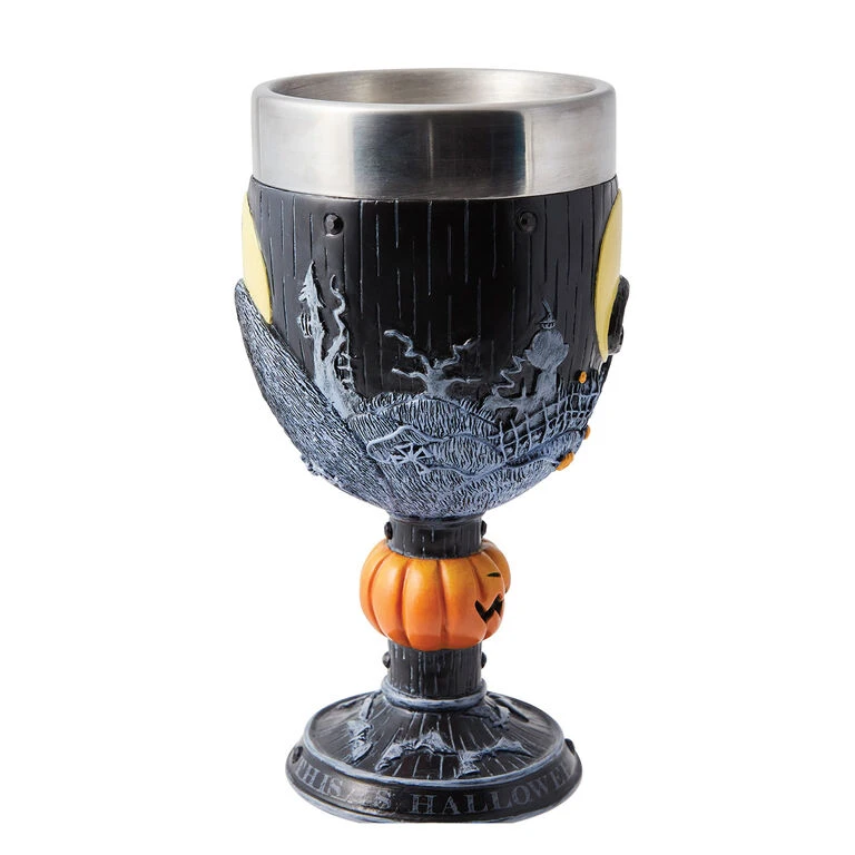 Enesco Disney Showcase Nightmare Before Christmas Goblet, 7.09" 2 Enesco Disney Showcase Nightmare Before Christmas Goblet, 7.09" - Image 2