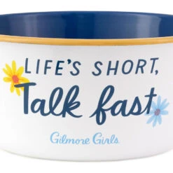 Hallmark Gilmore Girls Life's Short, Talk Fast Popcorn Bowl 6 Hallmark Gilmore Girls Life's Short, Talk Fast Popcorn Bowl -Kitchen Supplies Sale Gilmore Girls Lifes Short Talk Fast Popcorn Bowl 1PCL1010 03