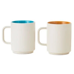 Kitchen Supplies Sale -Kitchen Supplies Sale Han Solo and Princess Leia Blue and Orange Mugs 1SHP2148 02