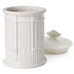 Hallmark Harry Potter™ Honeydukes™ Treat Jar -Kitchen Supplies Sale Harry Potter Honeydukes White Ceramic Jar With Lid 1HPO1050 06
