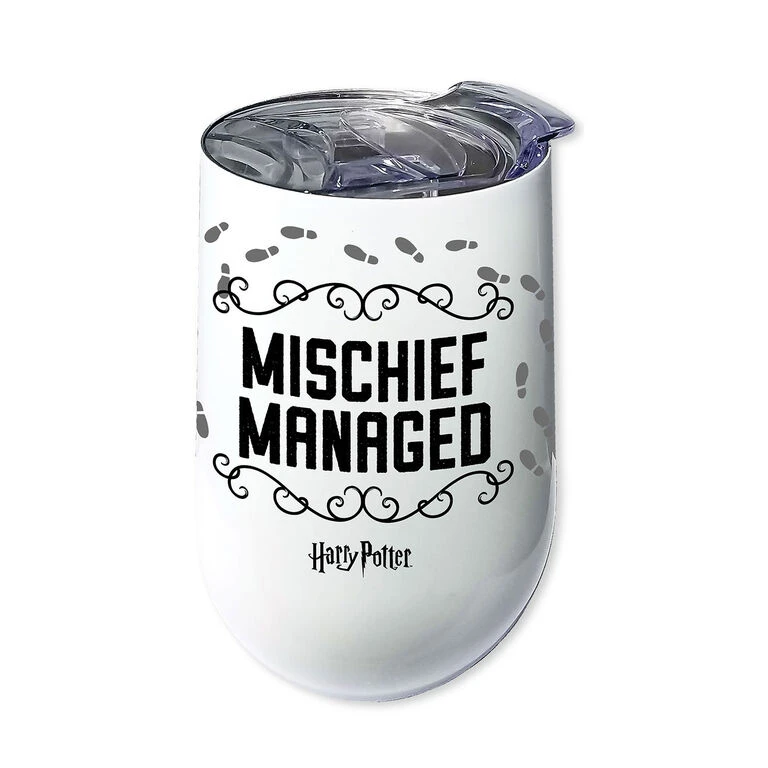 Harry Potter Mischief Managed Stainless Steel Stemless Glass, 16 Oz. 2 Harry Potter Mischief Managed Stainless Steel Stemless Glass, 16 Oz. - Image 2