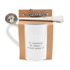 Mud Pie In Memory Mug And Coffee Scoop, Set Of 2