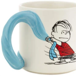 Hallmark Peanuts® Linus And Snoopy Dimensional Blanket Mug, 17 Oz. -Kitchen Supplies Sale Peanuts Linus and Snoopy Dimensional Blanket Mug 1PAJ2159 03