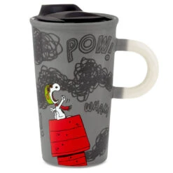 Hallmark Peanuts® Flying Ace Snoopy Color Changing Travel Mug, 16 Oz. 7 Hallmark Peanuts® Flying Ace Snoopy Color Changing Travel Mug, 16 Oz. -Kitchen Supplies Sale Peanuts Snoopy Flying Ace Color Change Travel Mug 1PAJ3528 04