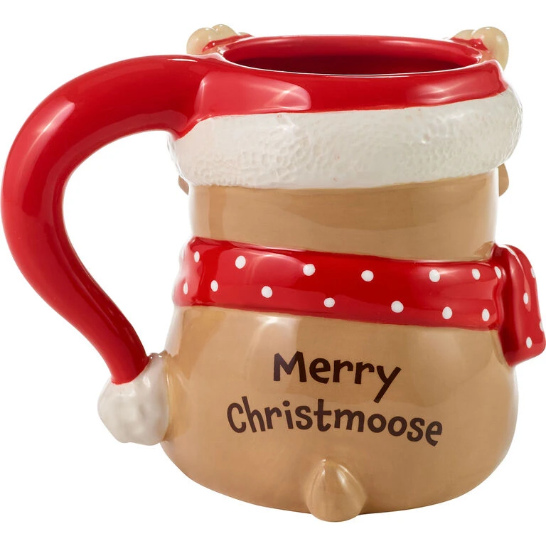 Precious Moments Merry Christmoose Mug, 14 Oz. 2 Precious Moments Merry Christmoose Mug, 14 Oz. - Image 2