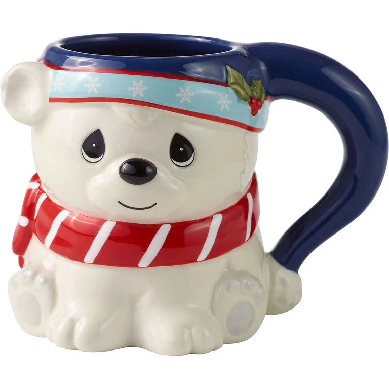 Precious Moments Bear-y Christmas To You Mug, 14 Oz. 1 Precious Moments Bear-y Christmas To You Mug, 14 Oz.