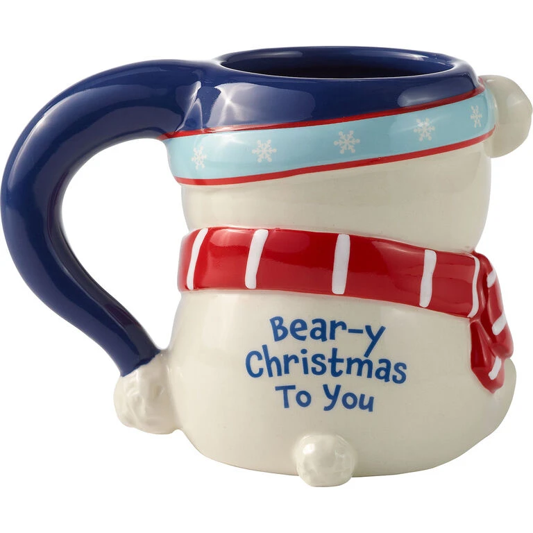 Precious Moments Bear-y Christmas To You Mug, 14 Oz. 2 Precious Moments Bear-y Christmas To You Mug, 14 Oz. - Image 2