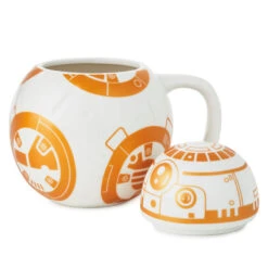 Hallmark Star Wars™ BB-8™ Mug With Sound, 14 Oz. -Kitchen Supplies Sale Star Wars BB8 Ceramic Mug With Sound Effects Lid 1SHP2167 03