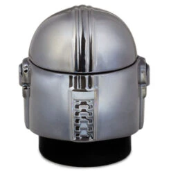 Hallmark Star Wars: The Mandalorian™ Helmet Sculpted Ceramic Caddy -Kitchen Supplies Sale Star Wars Mandalorian Sculpted Helmet Ceramic Jar 1SHP2163 04