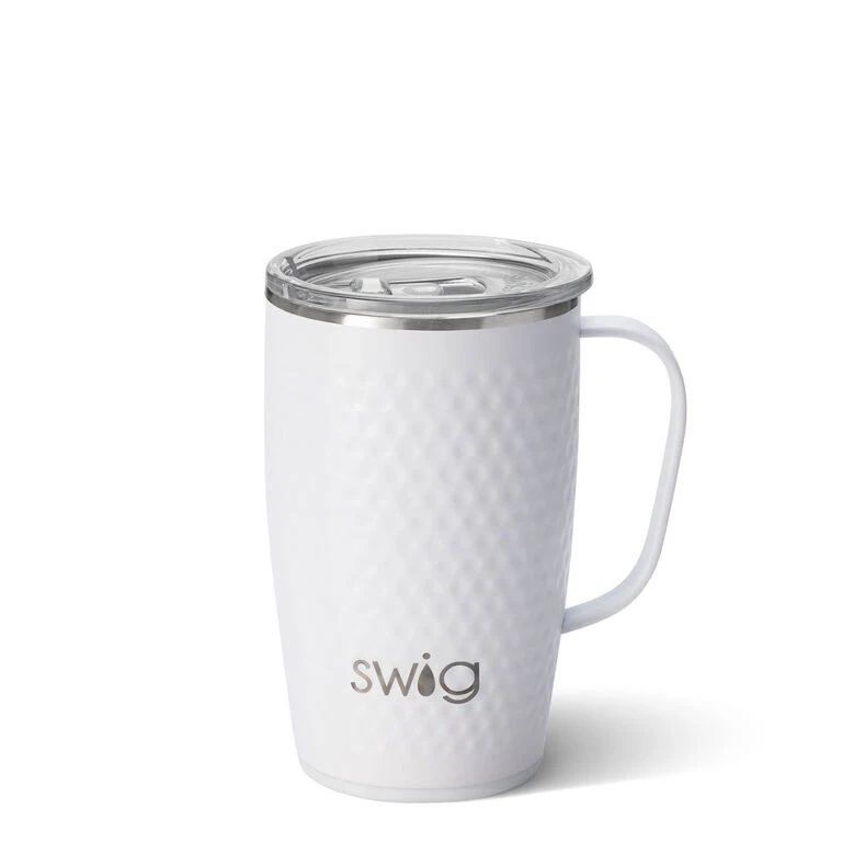 Swig Golf Partee Stainless Steel Travel Mug, 18 Oz. 1 Swig Golf Partee Stainless Steel Travel Mug, 18 Oz.